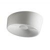Foscarini - Lumiere XXS LED Ceiling Lamp - white/lacquered/H 10cm/Ø 25cm/dimable TRIAC/2700K/2200lm/CRI>80