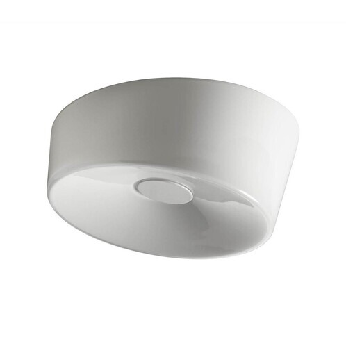 Foscarini - Lumiere XXS LED Ceiling Lamp - white/lacquered/H 10cm/Ø 25cm/dimable TRIAC/2700K/2200lm/CRI>80