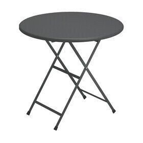 Emu - Table à manger de jardin pliable Arc en Ciel Ø 80cm