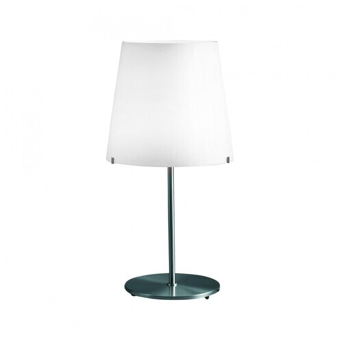 Fontana Arte - 3247TA - Lamp de Table  - blanc/opale/H:46 x Ø20cm