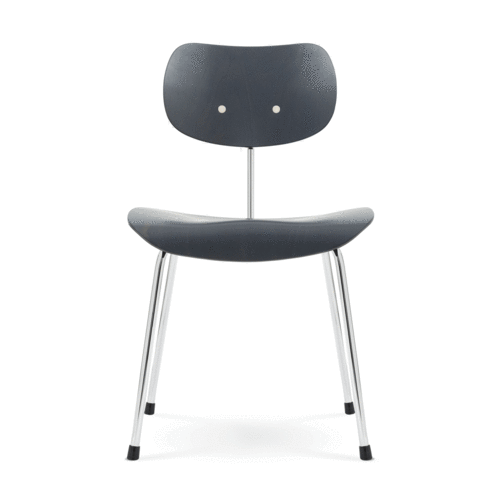 Wilde + Spieth Eiermann Chair SE 68 Frame Chrome | AmbienteDirect