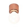Mawa Design - Eintopf - Applique murale/plafonnier - cuivre/brillant/H 6cm, Ø 8cm