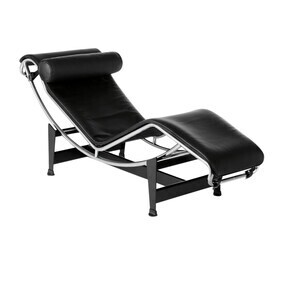 Cassina - LC4 Chaise longue à reglage continu