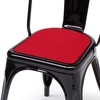 Hey-Sign - Tolix Seat Mat Anti-Slip  - red/felt