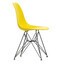 Vitra - Eames Plastic Side Chair DSR onderstel zwart