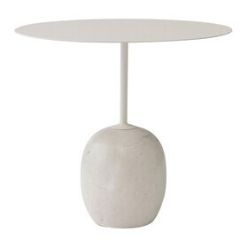 &Tradition - Lato LN8 bijzettafel blad staal rond