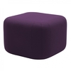Softline - Quadro - Pouf/Table d'appoint  - violet/Feutre 581/LxPxH 58x58x39cm