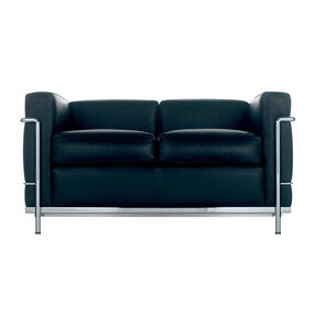 Cassina - LC2 Fauteuil Grand Confort petit modèle deux places