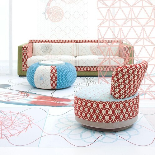 Moroso - Donut Pouf Tondo 