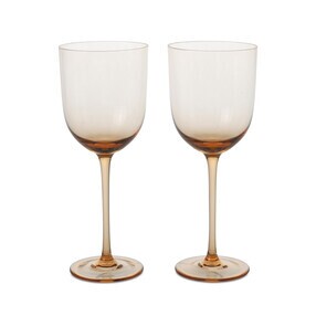 Ferm Living - Set de 2 verres à vin blanc Host