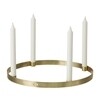ferm LIVING - Circle - Bougeoir Ø38cm - laiton/mat