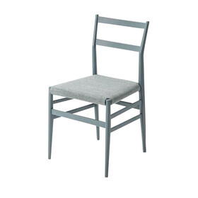 Cassina - Chaise avec siège rembourré 646 Leggera