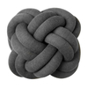 DesignHouseStockholm - Knot Cushion - grey/washable at 30°C/30x30x15cm