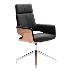 Thonet - S 847 PVDE Konferenzstuhl drehbar