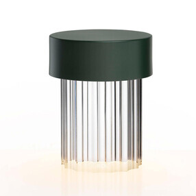 Flos - Lampe de table avec batterie cannelé LED Last Order