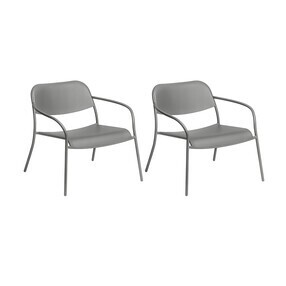Blomus - Yua Outdoor lounge fauteuil set van 2