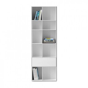 Piure - Nex Pur - Etagère avec tiroir 70x211.5x36cm