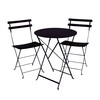 Fermob - Bistro Metaal - Tuinset - drop zwart/tafel Ø60cm
