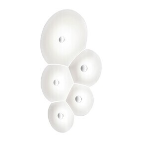 Luceplan - Applique murale LED Bulbullia 37x62cm