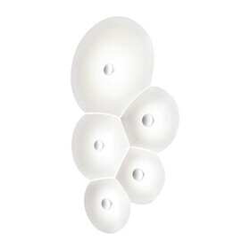 Luceplan - Applique murale LED Bulbullia 37x62cm