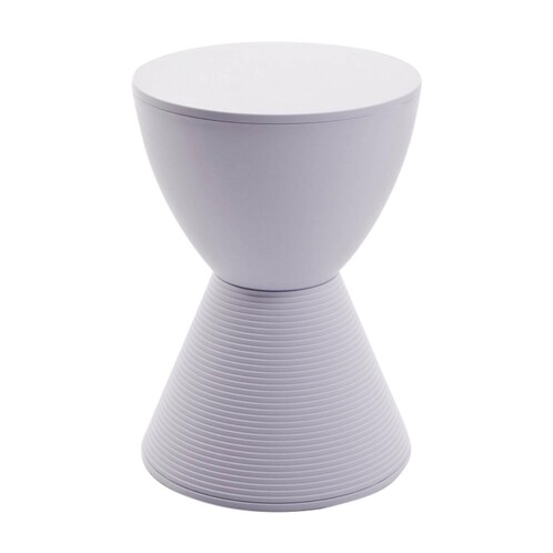 Kartell - Prince AHA Hocker - lavendelgrau/Polypropylen