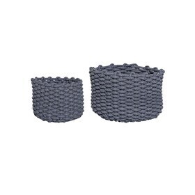 Bloomingville - Textile mand set van 2