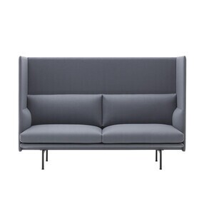 Muuto - Outline Highback Sofa 2-Sitzer