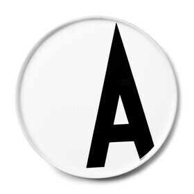 Design Letters - Design Letters - Porseleinen bord A-M