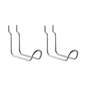 String - Set de 2 crochets doubles verticaux String système Outdoor