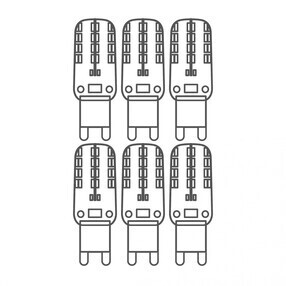 Nemo - LED G9 PIN 2.2W Set of 6