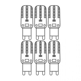 Nemo - LED G9 PIN 2.2W Set of 6