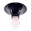 Artemide - Artemide Teti Deckenleuchte - anthrazit/Polykarbonat/Ø14cm