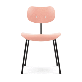 Wilde + Spieth - Eiermann SE 68 stoel onderstel zwart