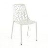 Fast - Forest - Tuinstoel - wit/poeder gecoat