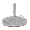 Skagerak - Capri Sonnenschirmfuß 50kg - Beton mit Edelstahlrahmen/Edelstahlrohr/Fuß mit Rollen/Ø 5cm/ Ø 60cm