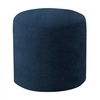 Softline - Drum Stool / Side Table M - dark blue/Felt fabric 859/H 40cm / Ø 45cm