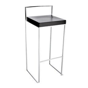 Lapalma - Cubo S62 barkruk zitting leder h75cm