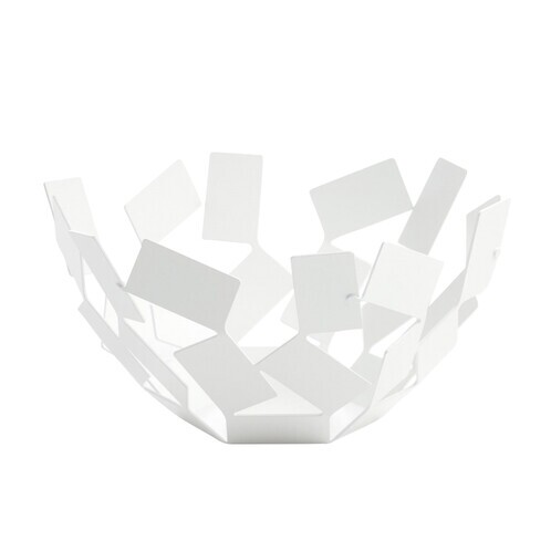 Alessi - La Stanza dello Scirocco - Porte-Fruits - blanc/laqué/acier