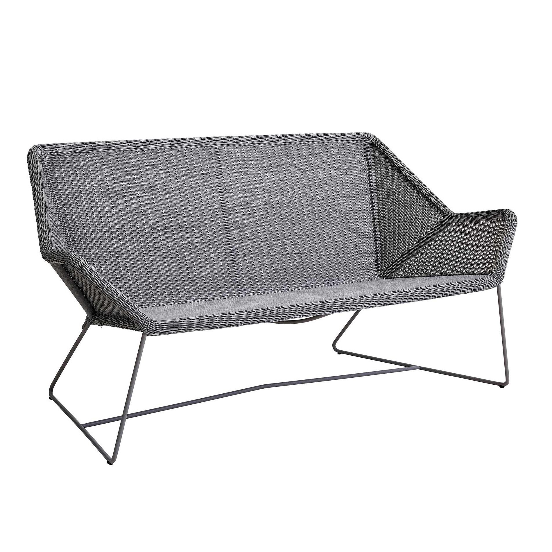 Cane-Line Breeze Outdoor Lounge Sofa 2 Seater | AmbienteDirect