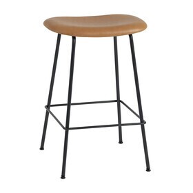 Muuto - Fiber Bar Stool 65cm Leather