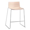 Arper - Catifa 46 0572 Bar Stool low oak  - naturel/chêne/structure chrome
