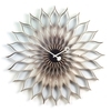 Vitra - Sunflower Clock Nelson - Horloge murale - bouleau/noir/Ø75cm/mouvement à quartz