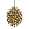 VerPan - Spiral Single (SP01) Suspension Lamp - gold/metal