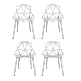 Magis - Set de 4 chaises empilables Chair One