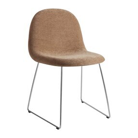 Gubi - 3D stoel voorkant gestoffeerd