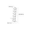 e15 - e15 SH01 Mate Shelf - line drawing
