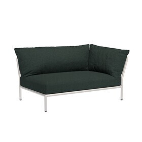 HOUE - Level 2 tuin sofa rechts onderstel gedempt wit