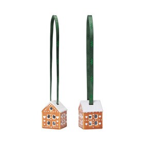 Kähler - Gingerbread kerstmisornament set van 2
