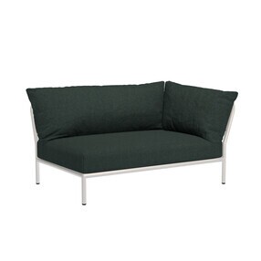 HOUE - Level 2 tuin sofa rechts onderstel gedempt wit