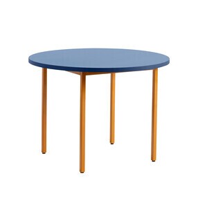 HAY - Table à manger Two-Colour structure ocre Ø105cm